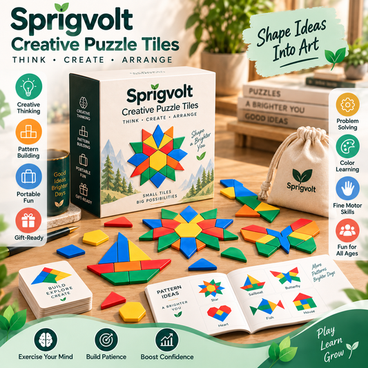 Sprigvolt Creative Puzzle Tiles