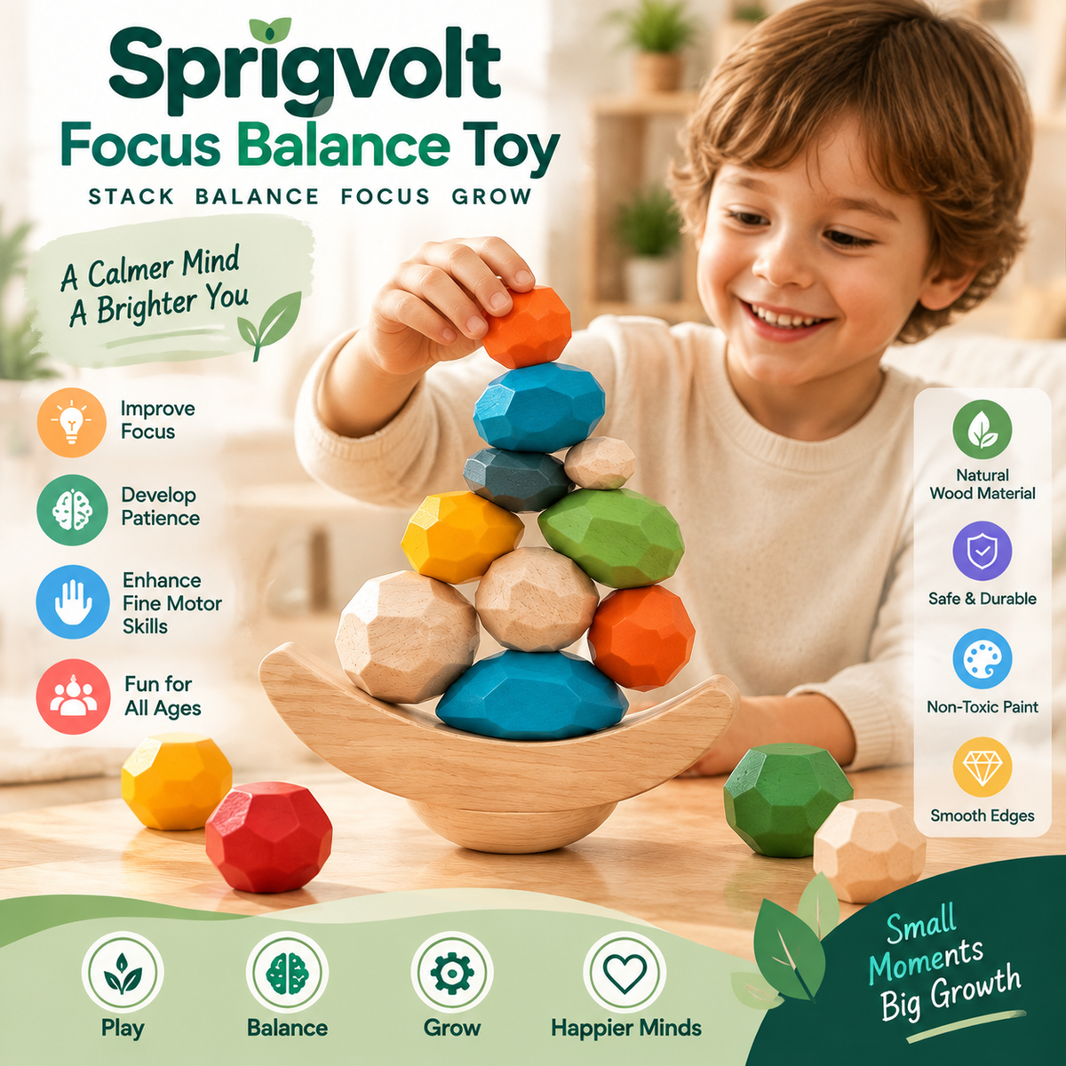 Sprigvolt Focus Balance Toy