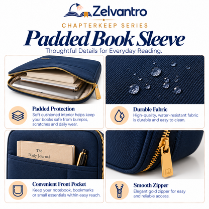 ChapterKeep Padded Book Sleeve