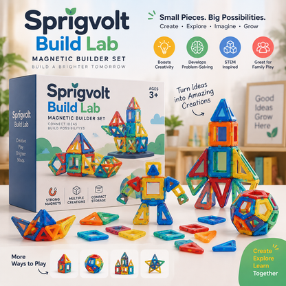 Sprigvolt Magnetic Builder Set